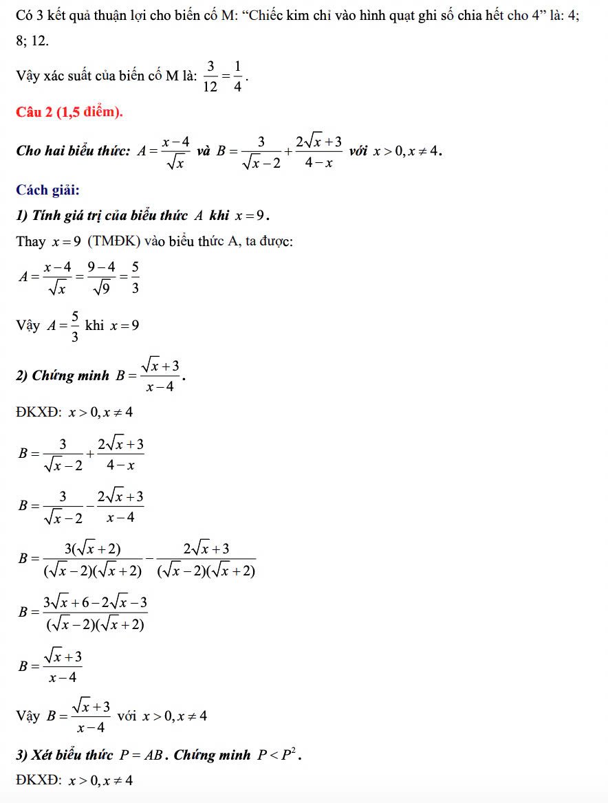 Đề minh họa thi vào 10 Hà Nội 2025 môn Toán và đáp án- Ảnh 4.