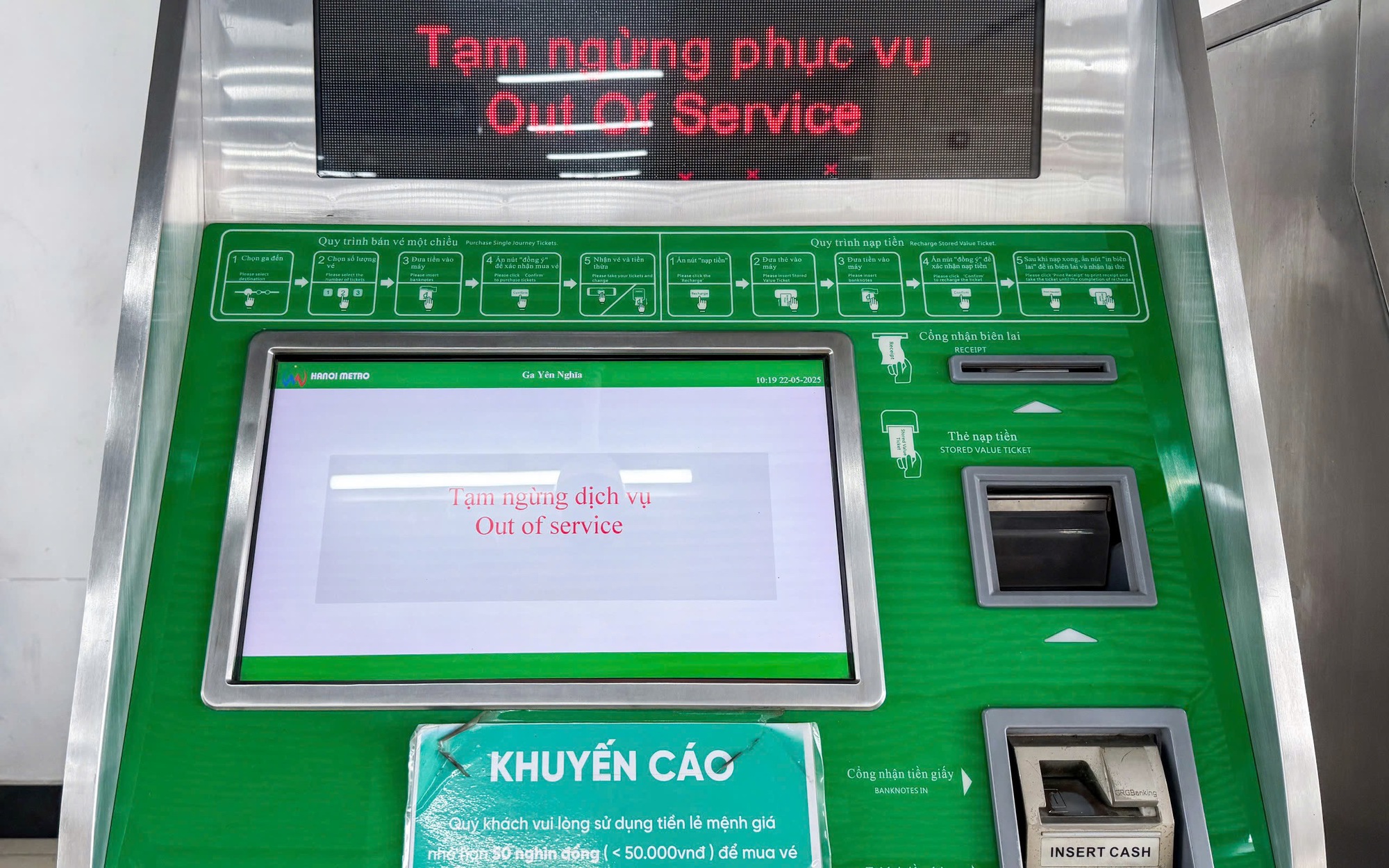 Hiện trạng tuyến metro Cát Linh - Hà Đông sau gần 4 năm vận hành- Ảnh 6. Hiện trạng tuyến metro Cát Linh - Hà Đông sau gần 4 năm vận hành- Ảnh 6.