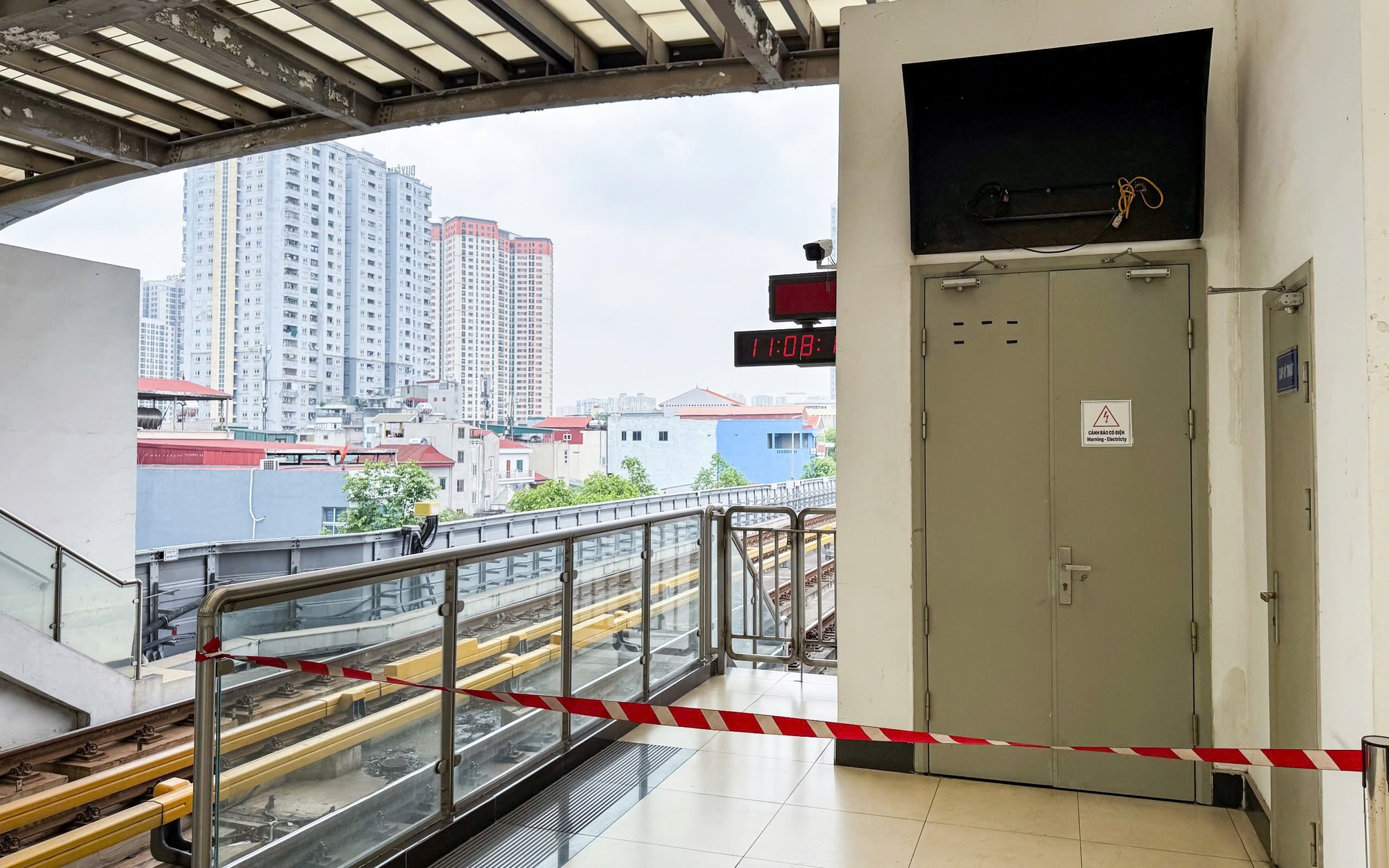 Hiện trạng tuyến metro Cát Linh - Hà Đông sau gần 4 năm vận hành- Ảnh 7. Hiện trạng tuyến metro Cát Linh - Hà Đông sau gần 4 năm vận hành- Ảnh 7.