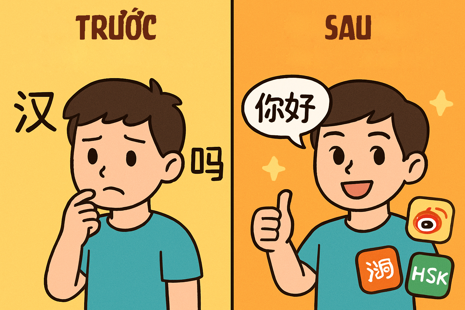 6 tháng học tiếng Trung tự nhiên thấy mọi thứ thay đổi 180 độ, xem ngay để tin!- Ảnh 1.