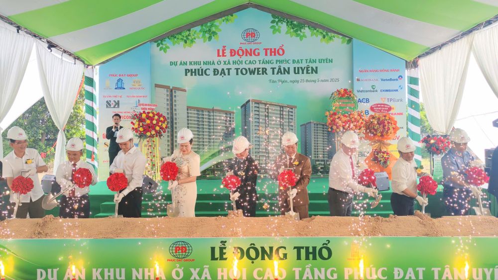 Thêm một khu nhà ở xã hội ở Bình Dương được khởi công- Ảnh 1. img