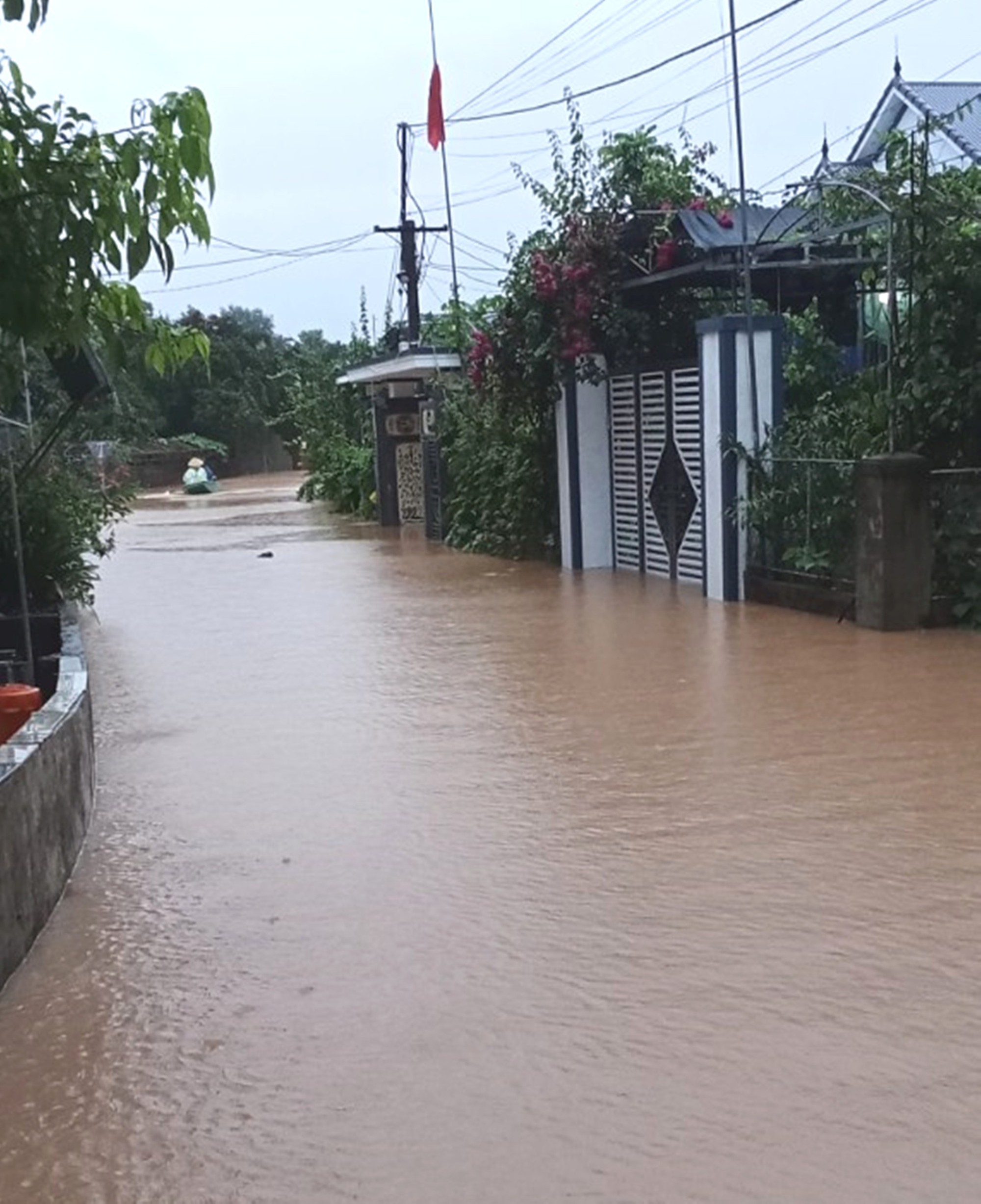 Nước lên nhanh, người dân Hà Tĩnh tất tả chạy lũ trong đêm- Ảnh 6. Nước lên nhanh, người dân Hà Tĩnh tất tả chạy lũ trong đêm- Ảnh 6.