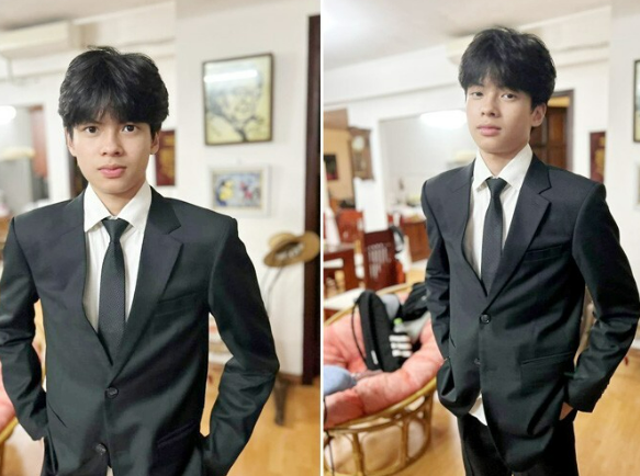 Sao nhí Bố Ơi Mình Đi Đâu Thế bị bố "bóc phốt" mồm leo lẻo, nhưng dân tình chỉ thấy học giỏi và cực đẹp trai- Ảnh 5.