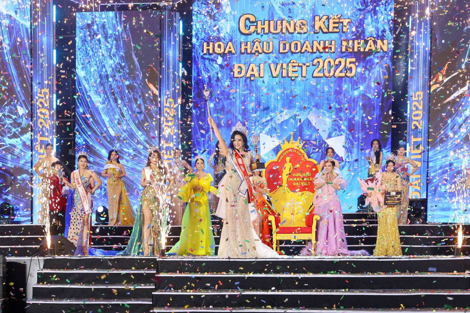 Giám đốc công ty đồ câu cá đăng quang hoa hậu doanh nhân - Ảnh 1.