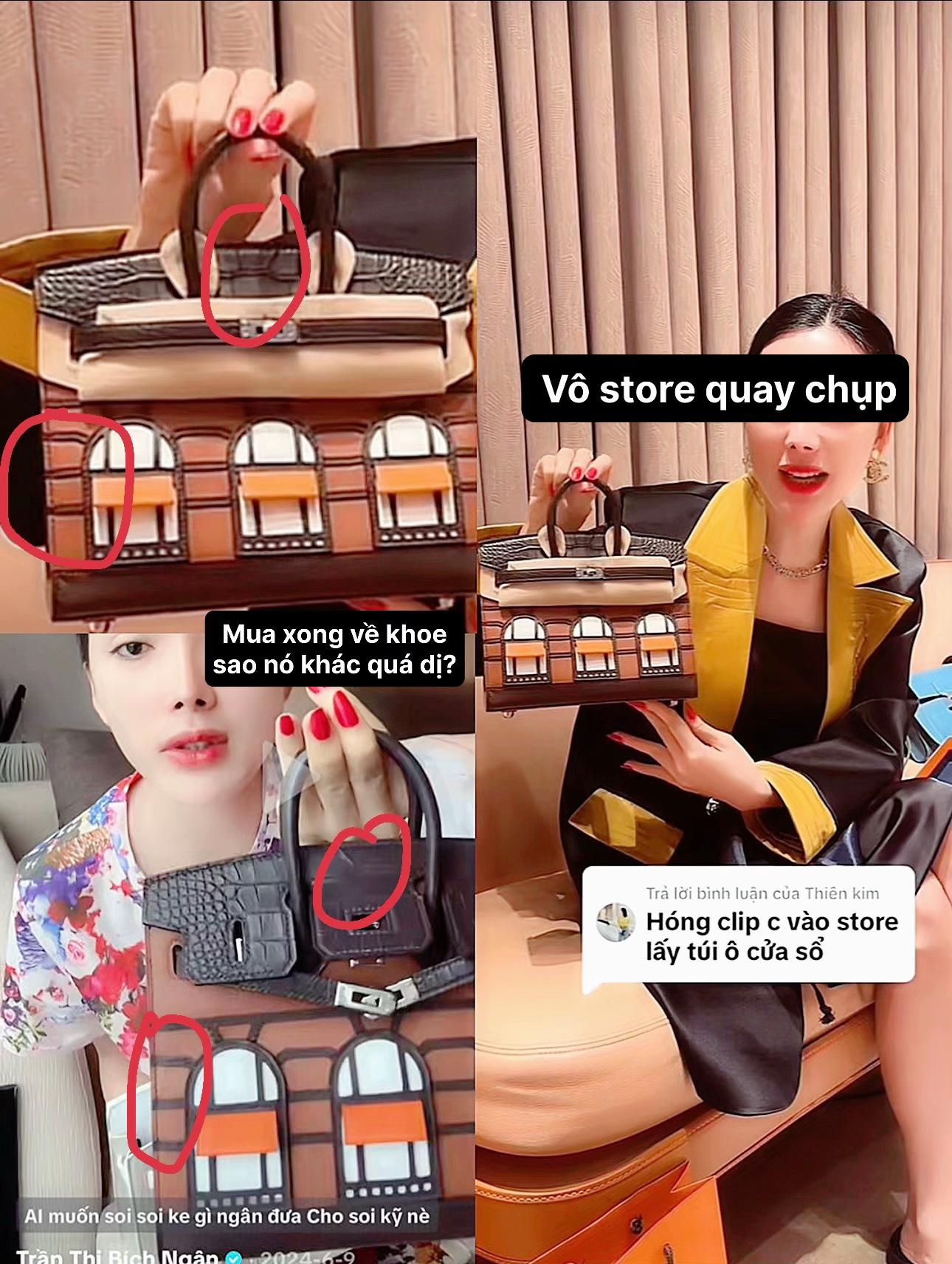 "Phú bà" Ngân Collagen và núi đồ hiệu lạ lắm: Toàn Hermès, Dior... mà nhìn kiểu gì cũng thấy "dại"- Ảnh 13.