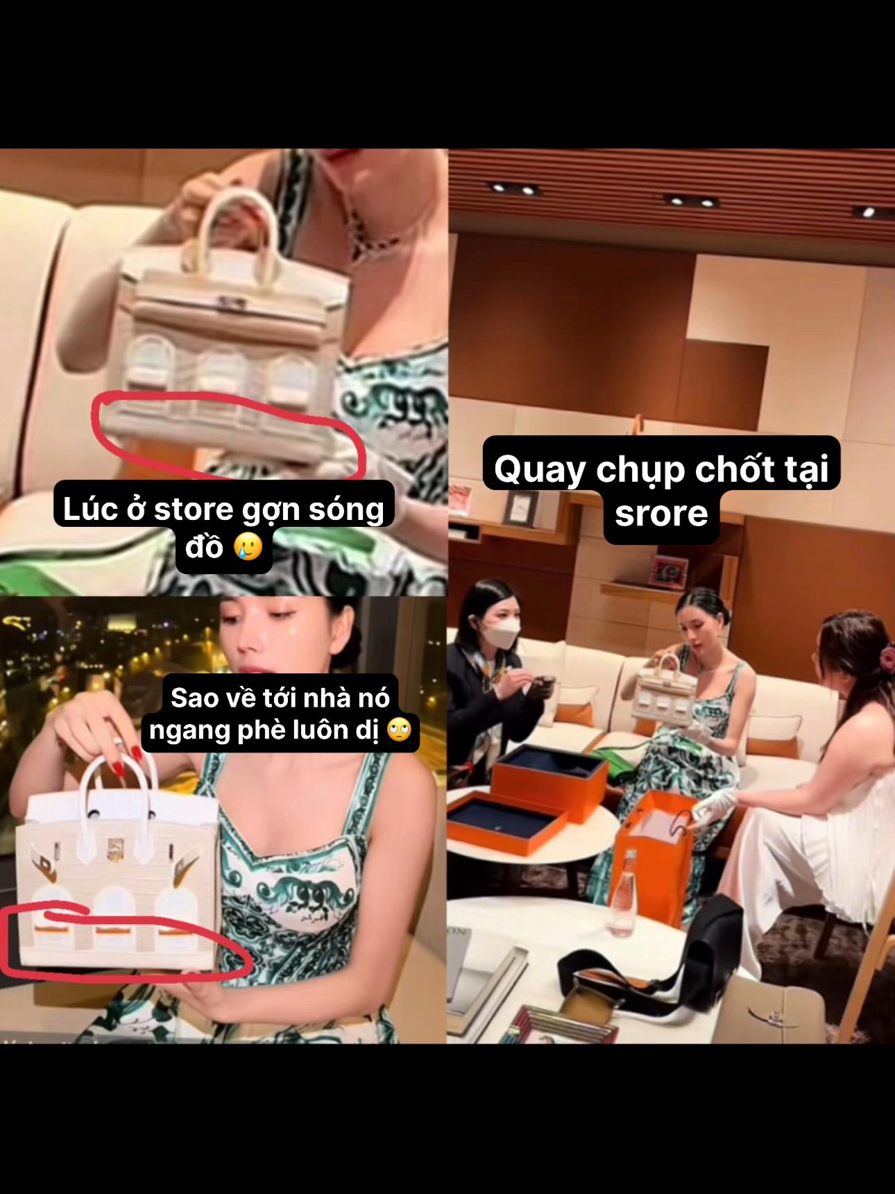 "Phú bà" Ngân Collagen và núi đồ hiệu lạ lắm: Toàn Hermès, Dior... mà nhìn kiểu gì cũng thấy "dại"- Ảnh 11.