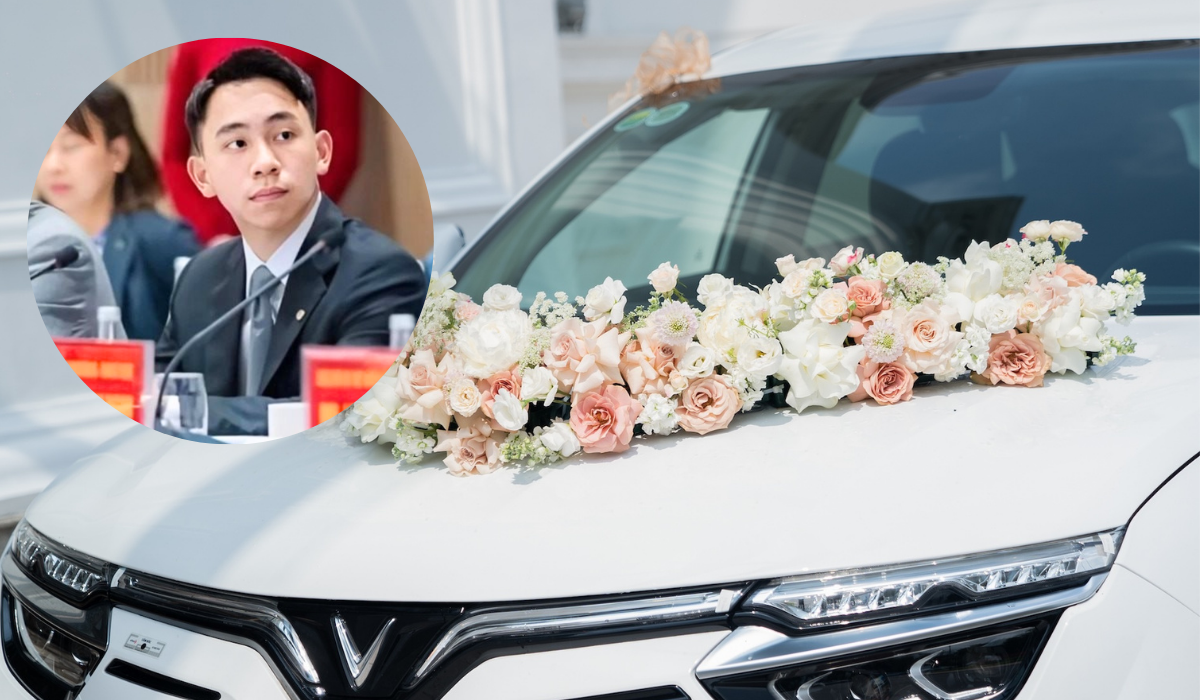 Công ty của doanh nhân Phạm Nhật Minh Hoàng mở mảng kinh doanh mới: Cho thuê xe đón dâu giá từ 1,26 triệu đồng- Ảnh 1. Công ty của doanh nhân Phạm Nhật Minh Hoàng mở mảng kinh doanh mới: Cho thuê xe đón dâu giá từ 1,26 triệu đồng- Ảnh 1.