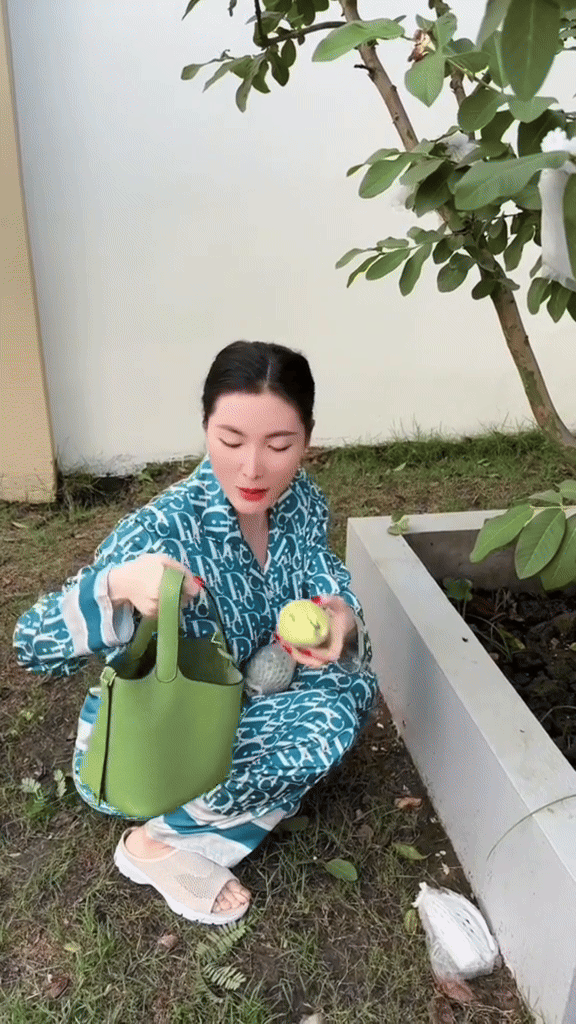 "Phú bà" Ngân Collagen và núi đồ hiệu lạ lắm: Toàn Hermès, Dior... mà nhìn kiểu gì cũng thấy "dại"- Ảnh 22.