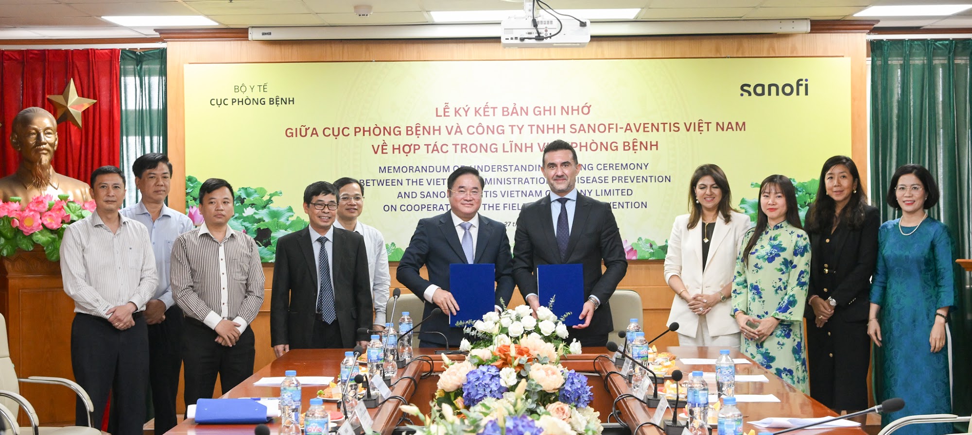 Cục phòng bệnh Bộ Y tế và Sanofi hợp tác thúc đẩy hoạt động tiêm chủng trọn đời tại Việt Nam- Ảnh 1. Cục phòng bệnh Bộ Y tế và Sanofi hợp tác thúc đẩy hoạt động tiêm chủng trọn đời tại Việt Nam- Ảnh 1.