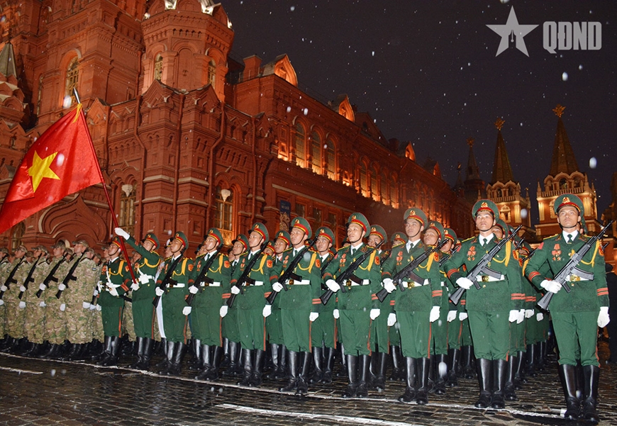 Quân nhân Việt Nam tham gia duyệt binh trên Quảng trường Đỏ- Ảnh 2.