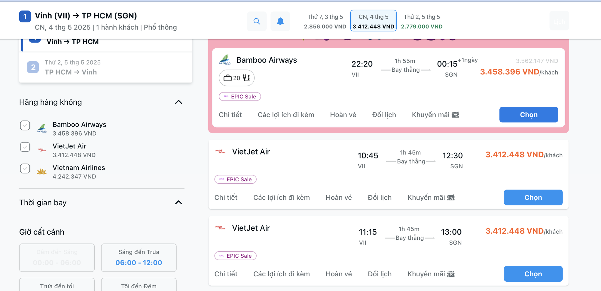 Sân bay Tân Sơn Nhất đông nghẹt, giá vé máy bay trở lại TP HCM đang tăng- Ảnh 2.