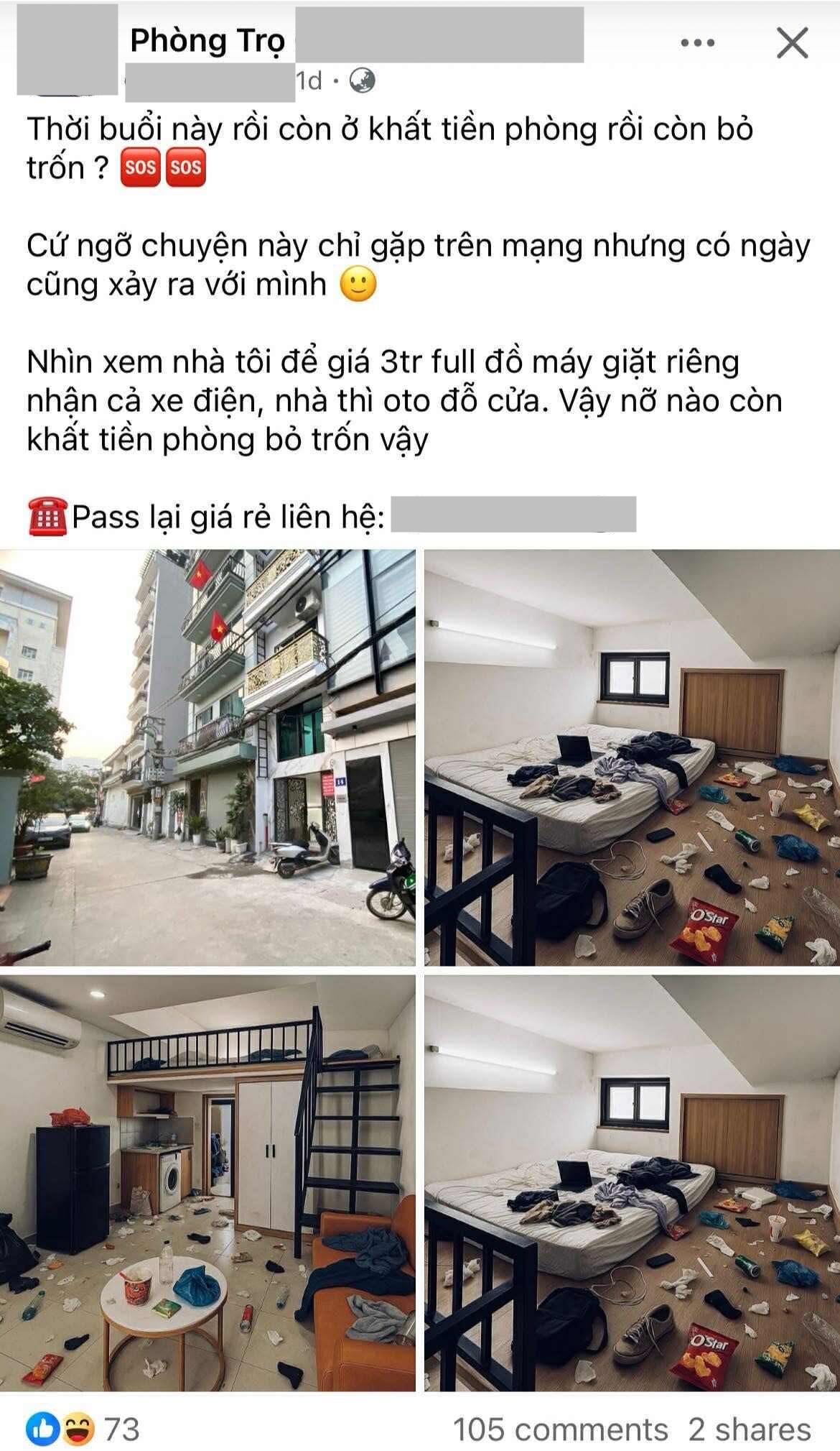 Dùng AI để dựng kịch bản một vụ bùng tiền phòng trọ, bỏ trốn ở Hà Nội gây bức xúc- Ảnh 1.