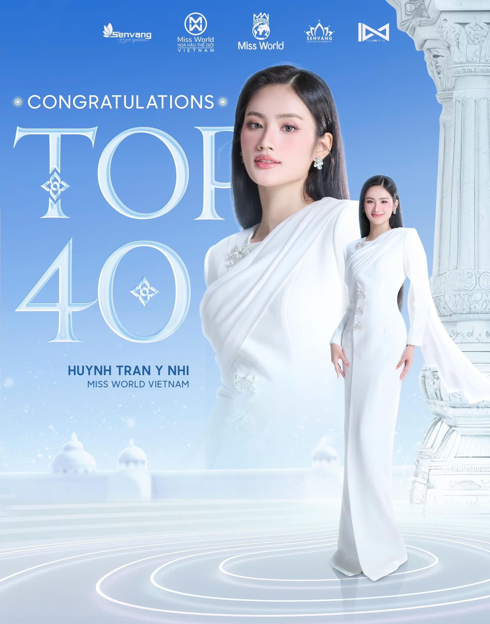 Trực tiếp Chung kết Miss World 2025: Hoa hậu Ý Nhi xúc động khi được gọi tên, chính thức vào top 40 nhờ thực lực!- Ảnh 3. Trực tiếp Chung kết Miss World 2025: Hoa hậu Ý Nhi xúc động khi được gọi tên, chính thức vào top 40 nhờ thực lực!- Ảnh 3.