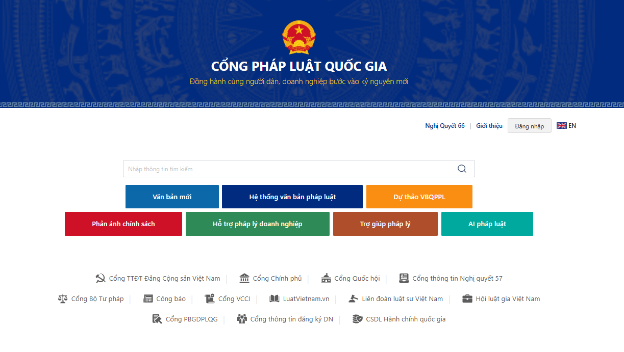 Chính thức khai trương Cổng Pháp luật quốc gia- Ảnh 2.