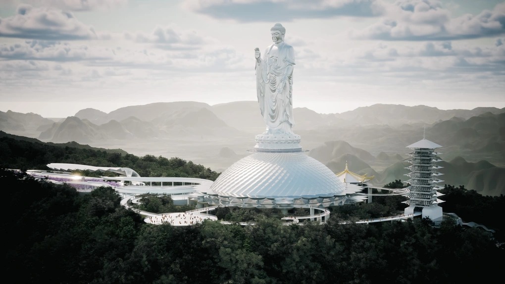 Việt Nam sắp có công trình lớn nhất thế giới tại khu du lịch tâm linh mới được đầu tư 35.000 tỷ đồng- Ảnh 3.