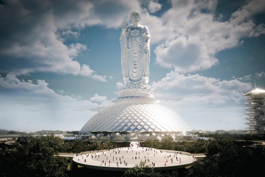 Việt Nam sắp có công trình lớn nhất thế giới tại khu du lịch tâm linh mới được đầu tư 35.000 tỷ đồng- Ảnh 4.