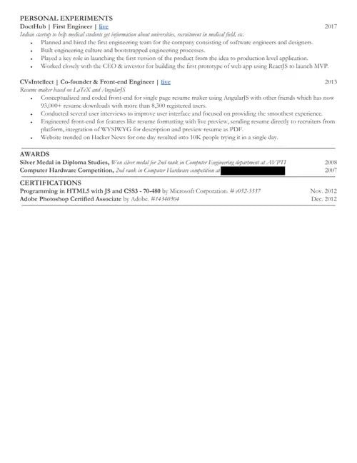 Bản CV giúp chàng trai châu Á 25 tuổi được Google, Meta, Microsoft đồng loạt mời phỏng vấn, cuối cùng sang Mỹ làm việc- Ảnh 3. Bản CV giúp chàng trai châu Á 25 tuổi được Google, Meta, Microsoft đồng loạt mời phỏng vấn, cuối cùng sang Mỹ làm việc- Ảnh 3.