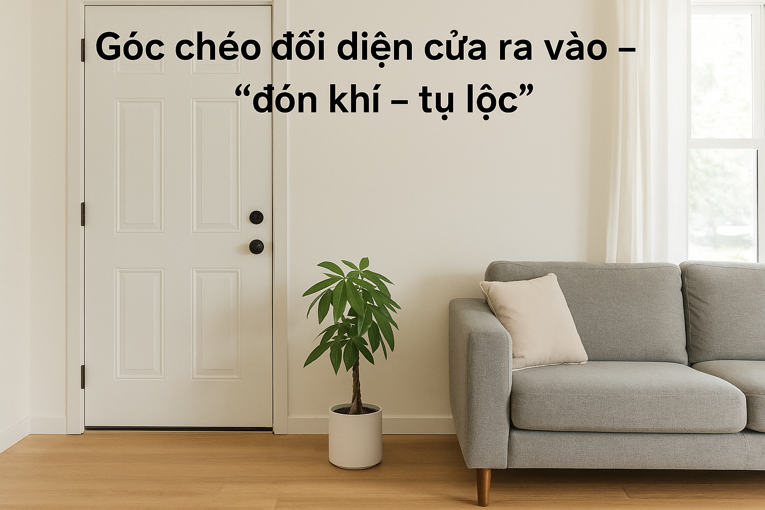 3 vị trí “hút lộc cực mạnh” trong phòng khách – chỉ cần đặt đúng một chậu cây nhỏ là nhà “sáng vận” ngay- Ảnh 1.
