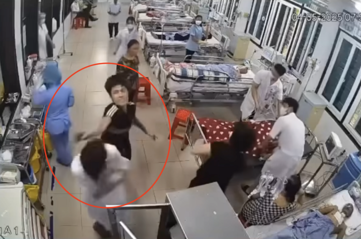 Công an vào cuộc vụ nhân viên y tế Bệnh viện Đa khoa Nam Định bị hành hung- Ảnh 1.