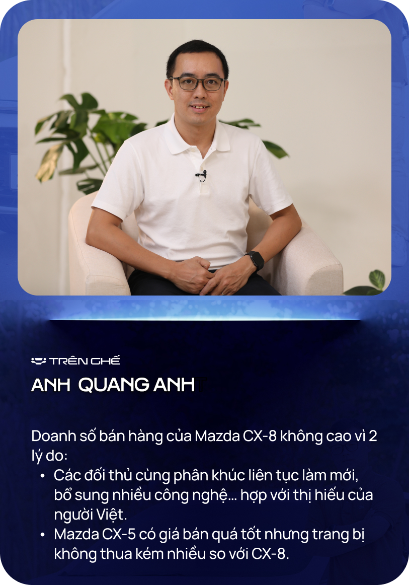 Vừa chuyên gia, vừa chủ xe: ‘Tôi hiểu vì sao Mazda CX-8 chỉ bán được thế!’- Ảnh 9.