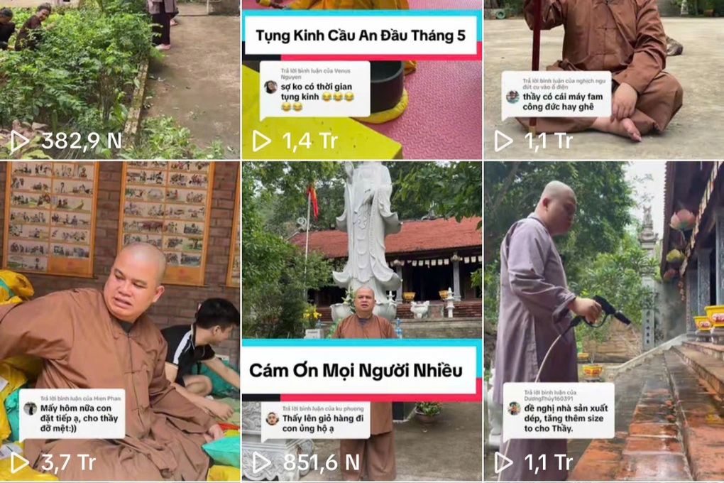 VTV24 đưa sư thầy bán hàng livestream đang nổi tiếng “lên sóng”- Ảnh 2.