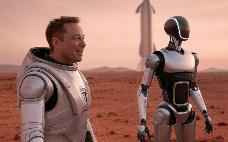 Musk tuyên bố sẽ đưa robot Optimus lên Sao Hỏa vào năm sau: Tham vọng lớn hay chỉ là lời hứa viển vông?- Ảnh 1. Musk tuyên bố sẽ đưa robot Optimus lên Sao Hỏa vào năm sau: Tham vọng lớn hay chỉ là lời hứa viển vông?- Ảnh 1.