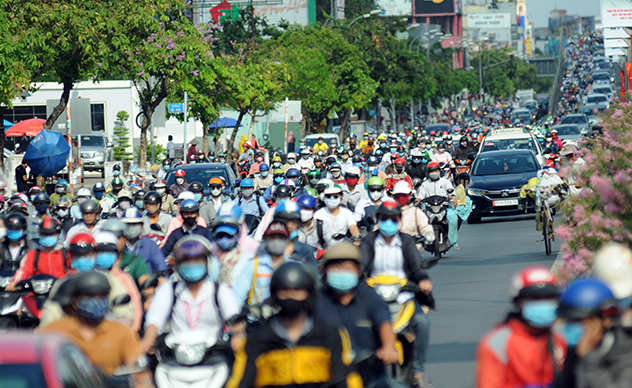 TP Hồ Chí Minh kiểm soát khí thải xe gắn máy từ đầu năm 2027- Ảnh 1. TP Hồ Chí Minh kiểm soát khí thải xe gắn máy từ đầu năm 2027- Ảnh 1.