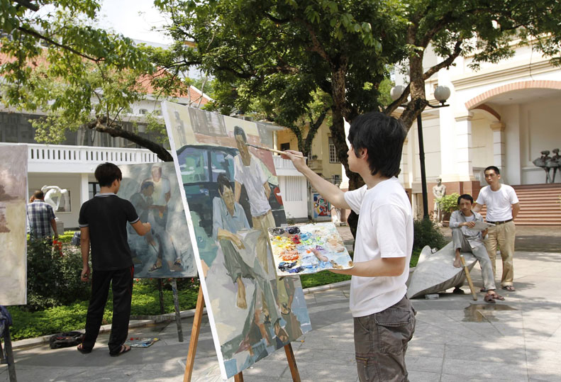 Một bài thi có đáp án trước mắt nhưng chưa chắc thí sinh đã copy đúng, thậm chí trượt thẳng: Ai theo đuổi trông cũng "nghệ" tuyệt đối!- Ảnh 1.