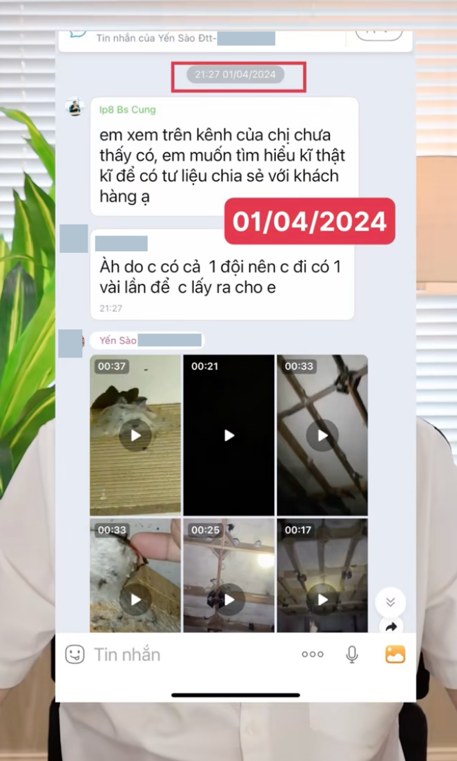 Bác sĩ Cung công khai tin nhắn, hình ảnh làm việc với nhãn hàng yến giá rẻ, còn Lê Anh Nuôi phản ứng lạ- Ảnh 3. Bác sĩ Cung công khai tin nhắn, hình ảnh làm việc với nhãn hàng yến giá rẻ, còn Lê Anh Nuôi phản ứng lạ- Ảnh 3.