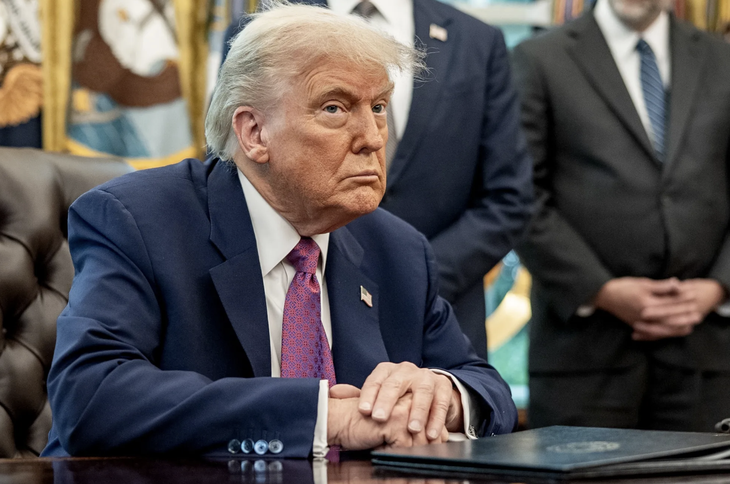 Tòa phúc thẩm cho phép ông Trump tiếp tục áp dụng thuế đối ứng - Ảnh 1. Tòa phúc thẩm cho phép ông Trump tiếp tục áp dụng thuế đối ứng - Ảnh 1.