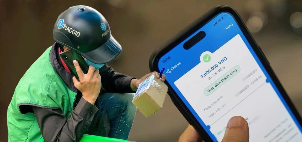 Làm theo quy trình chuyển khoản 16.000 đồng cho shipper nhưng bị rút sạch triệu đồng, công an cảnh báo gấp- Ảnh 1.
