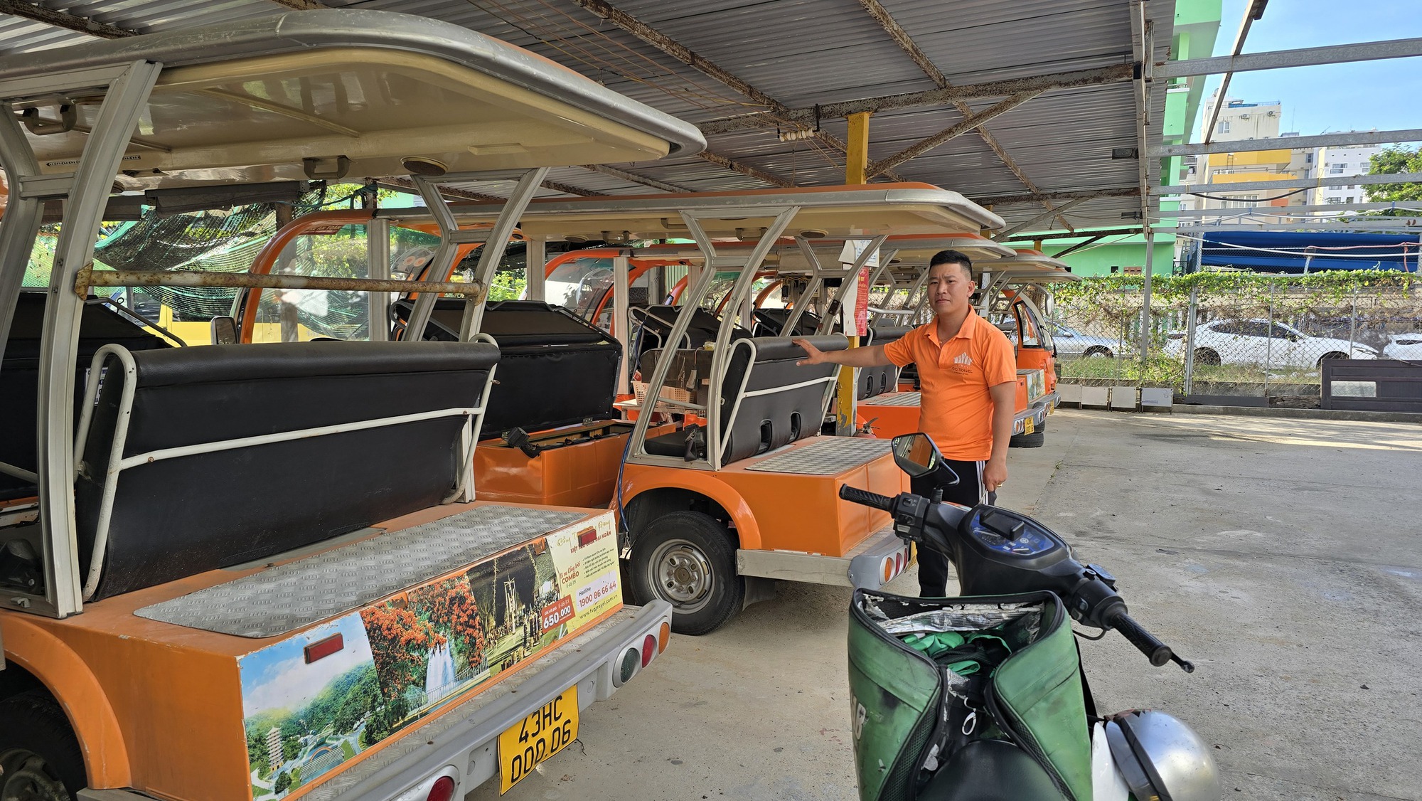 Xe điện du lịch Đà Nẵng cầu cứu: Sở Xây dựng thành phố lên tiếng- Ảnh 2.