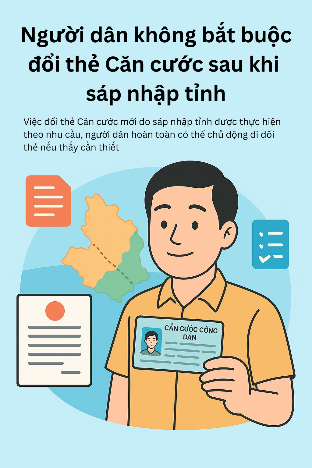Sau sáp nhập 34 tỉnh thành: Ai phải làm lại căn cước công dân?- Ảnh 2.