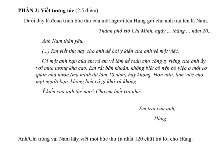 Sốc trước đề thi đánh giá năng lực tiếng Việt cho người nước ngoài: Đến người bản xứ còn hoa mắt, đúng là "phong ba bão táp"- Ảnh 3.