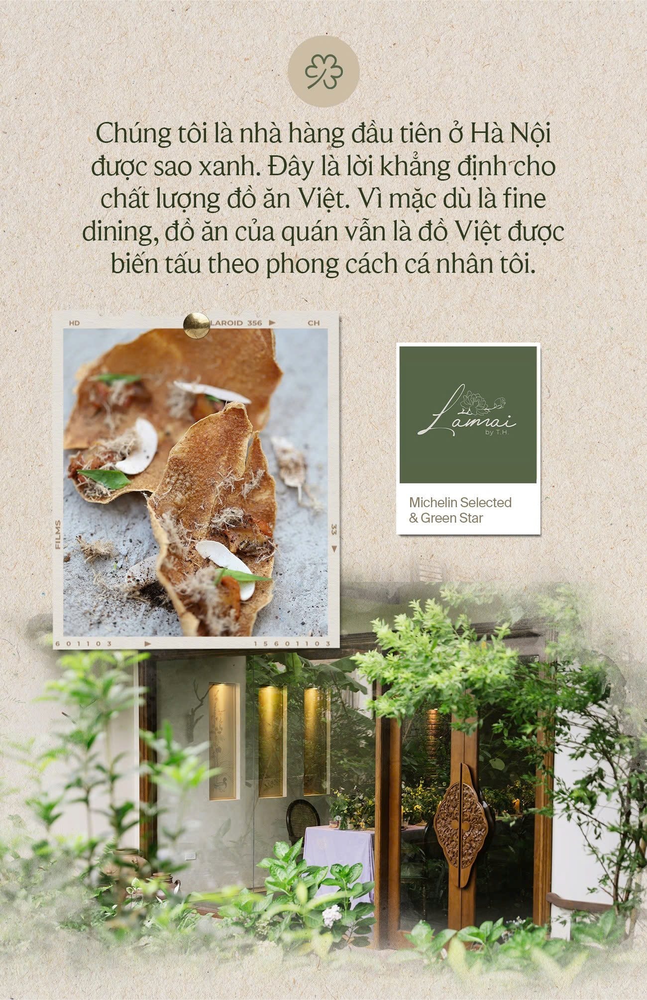 Chủ nhà hàng đầu tiên ở Hà Nội giành Sao xanh Michelin: Có những lúc, 2-3 hôm không một khách nào ghé qua- Ảnh 6.