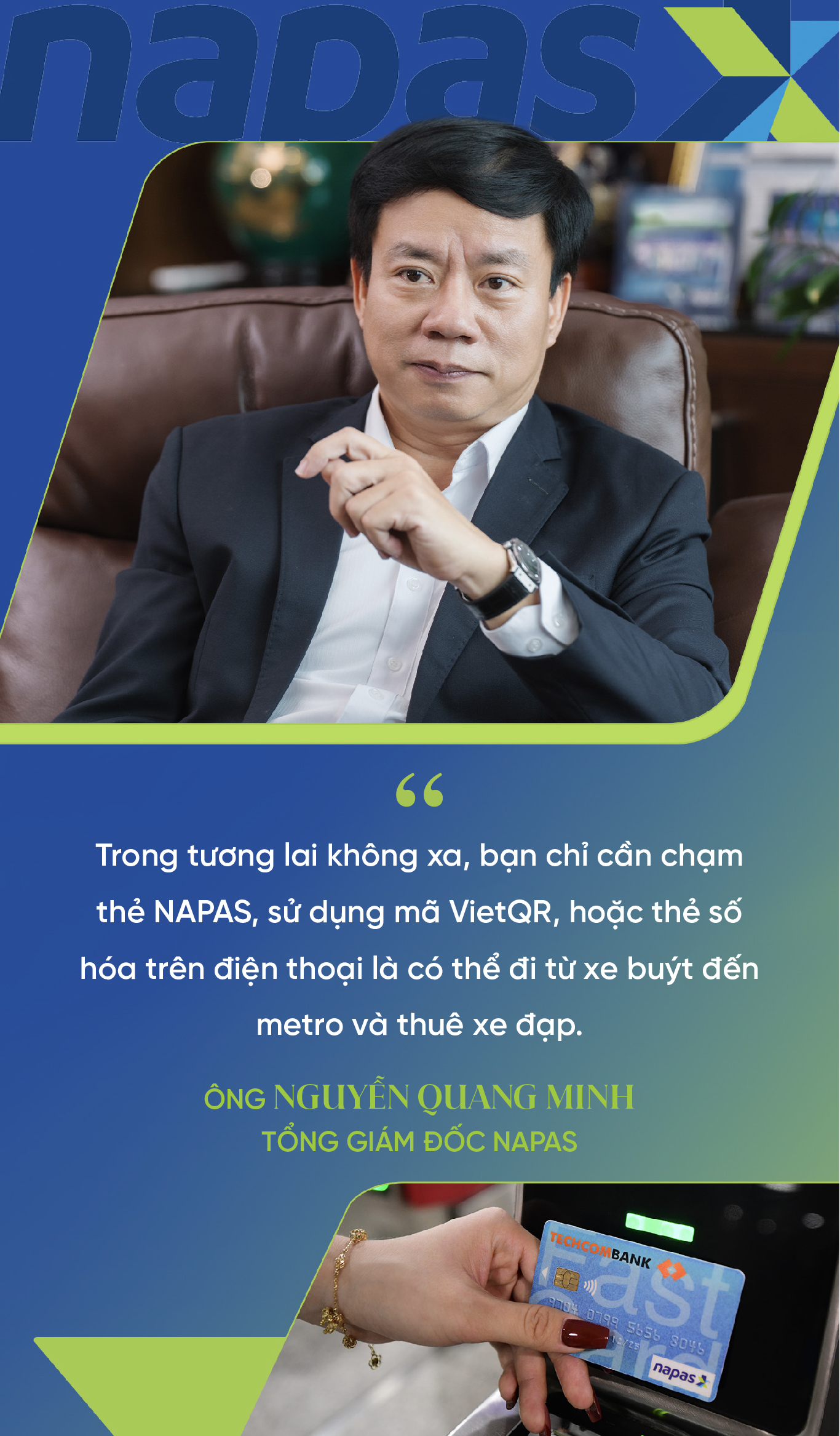 TGĐ NAPAS: Thẻ ngân hàng sẽ trở thành “chìa khóa” kết nối mọi dịch vụ, từ giao thông, y tế, đến giáo dục, thương mại - Ảnh 6. TGĐ NAPAS: Thẻ ngân hàng sẽ trở thành “chìa khóa” kết nối mọi dịch vụ, từ giao thông, y tế, đến giáo dục, thương mại - Ảnh 6.