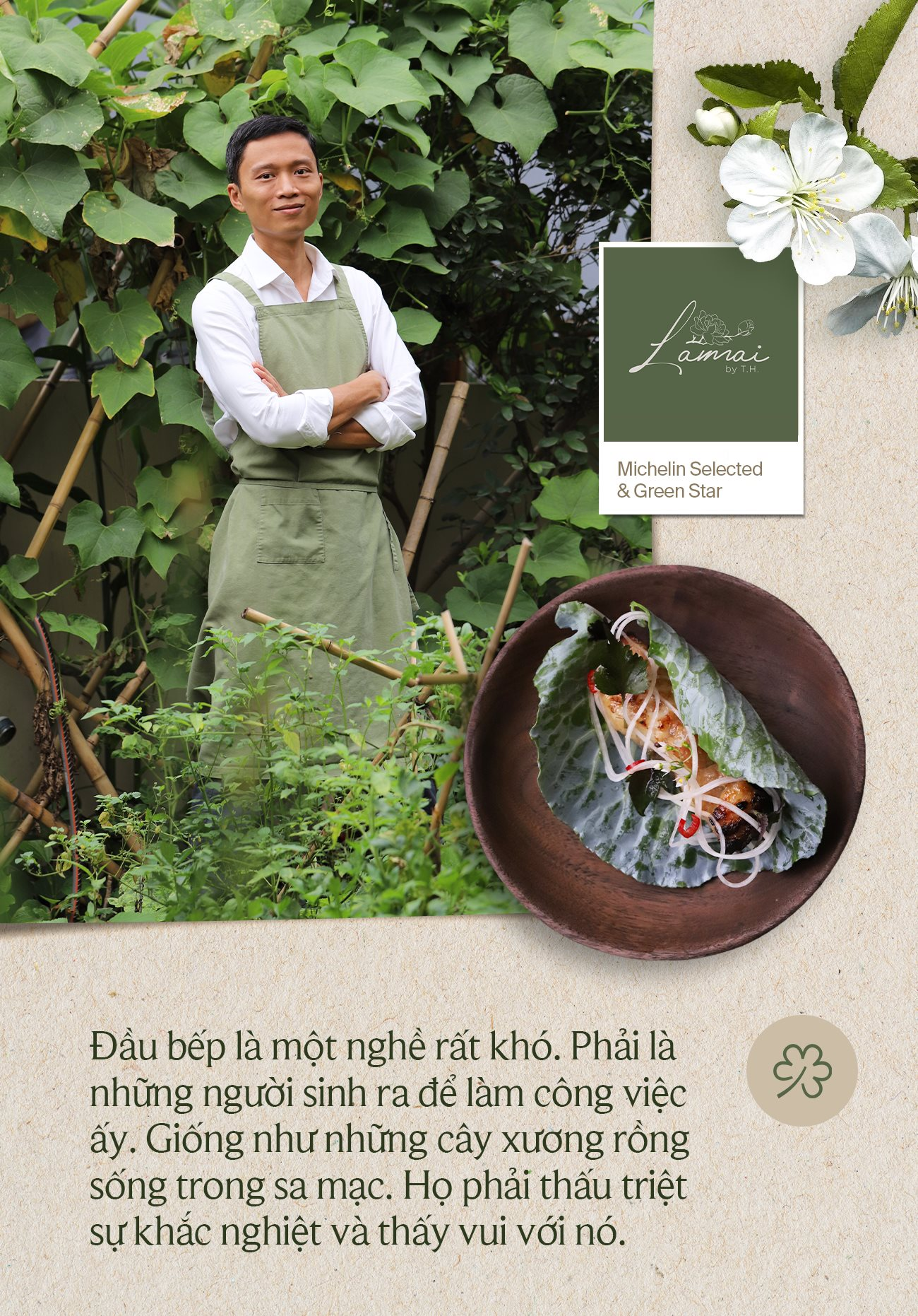 Chủ nhà hàng đầu tiên ở Hà Nội giành Sao xanh Michelin: Có những lúc, 2-3 hôm không một khách nào ghé qua- Ảnh 1.