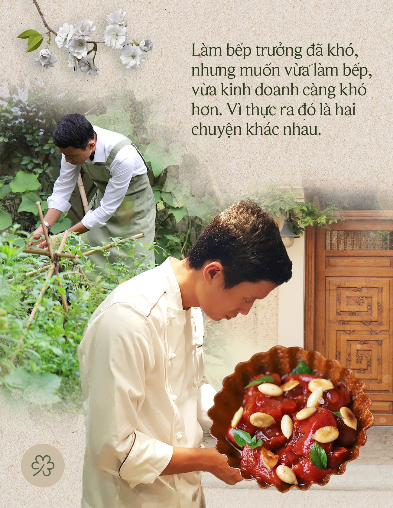 Chủ nhà hàng đầu tiên ở Hà Nội giành Sao xanh Michelin: Có những lúc, 2-3 hôm không một khách nào ghé qua- Ảnh 2.