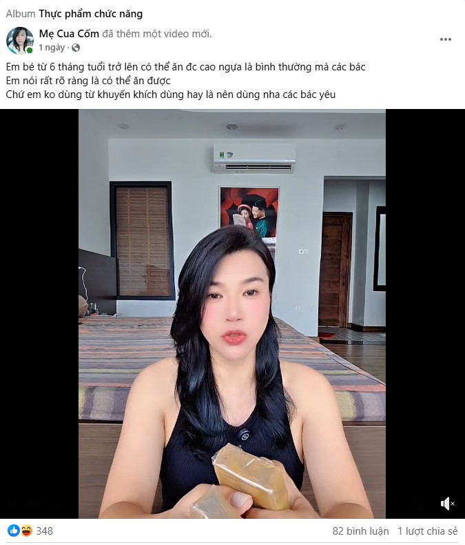 Mẹ Cua Cốm, TikToker vừa gây tranh cãi với clip review "cao ngựa cho trẻ 6 tháng tuổi" là ai? - Ảnh 2.