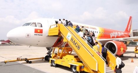 Mất đi khách hàng lớn Vietjet Air của tỷ phú Nguyễn Thị Phương Thảo, Công ty Phục vụ Mặt đất Sài Gòn lên kế hoạch giảm 41% lợi nhuận- Ảnh 1.