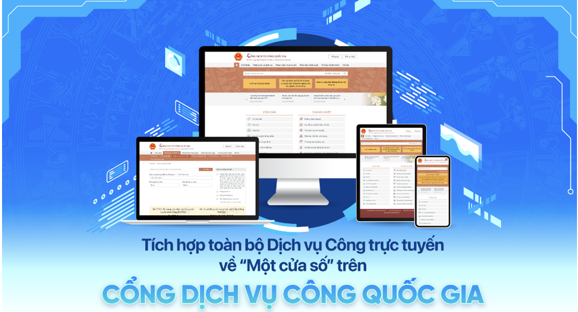 Thực hiện dịch vụ công trực tuyến trên một cổng duy nhất - Ảnh 2.