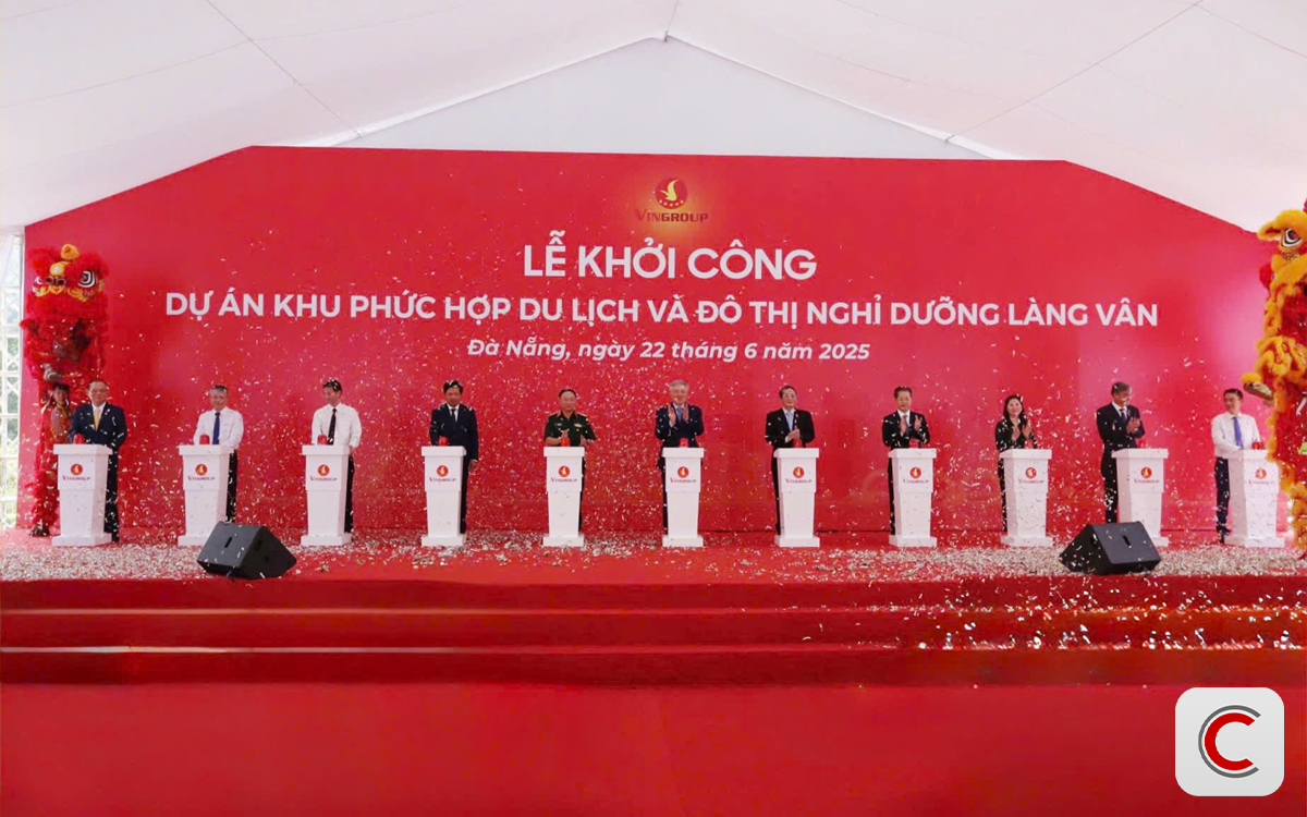 Vingroup khởi công siêu dự án 'tựa sơn hướng hải' - Ảnh 1.