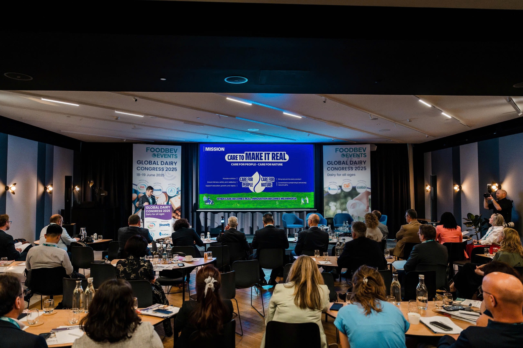 Dấu ấn Vinamilk tại hội nghị sữa toàn cầu: Sữa Việt ngang tầm với thế giới về đổi mới, công nghệ - Ảnh 1.