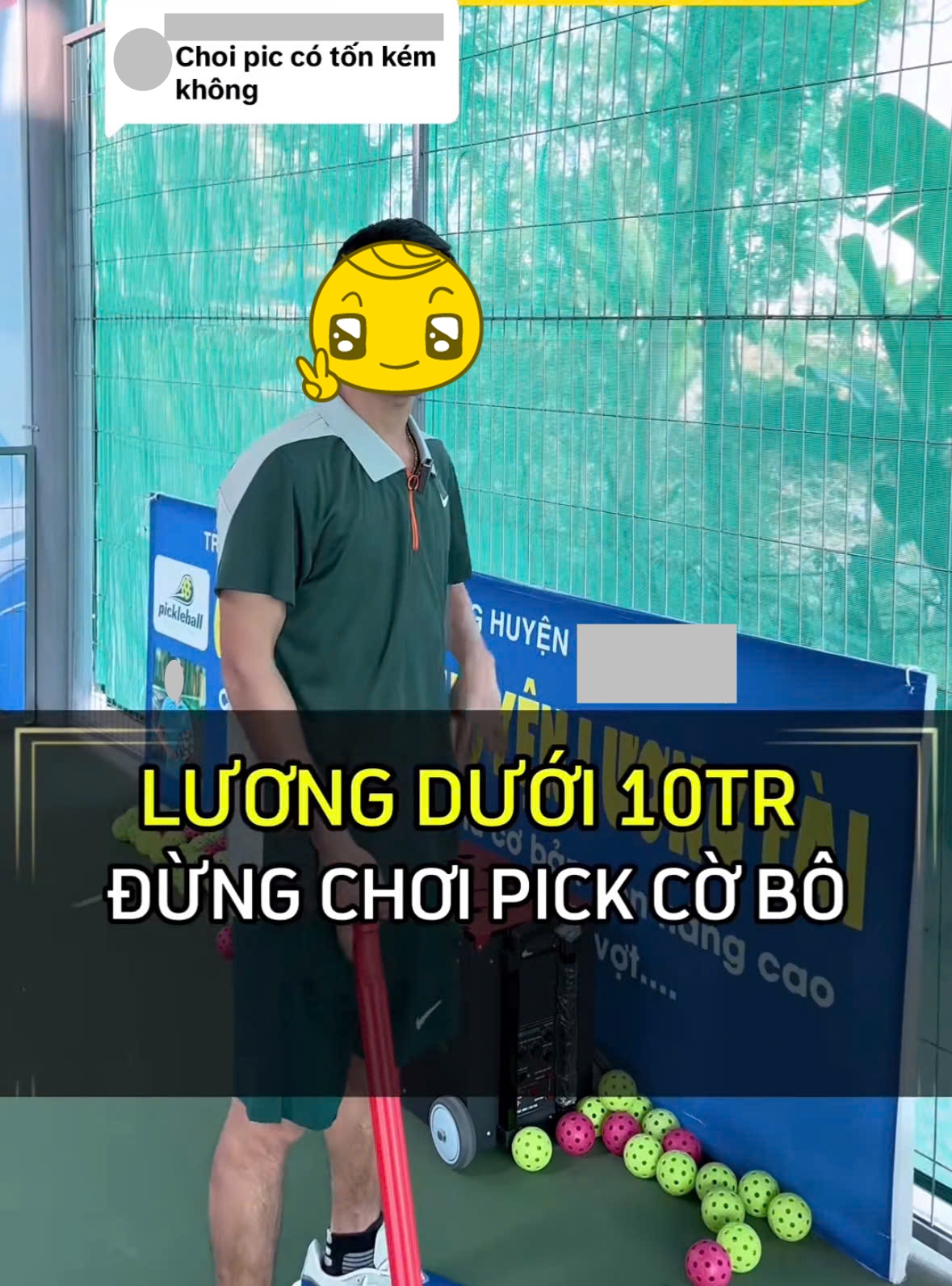 "Lương dưới 10 triệu đừng chơi pickleball"- Ảnh 1. "Lương dưới 10 triệu đừng chơi pickleball"- Ảnh 1.