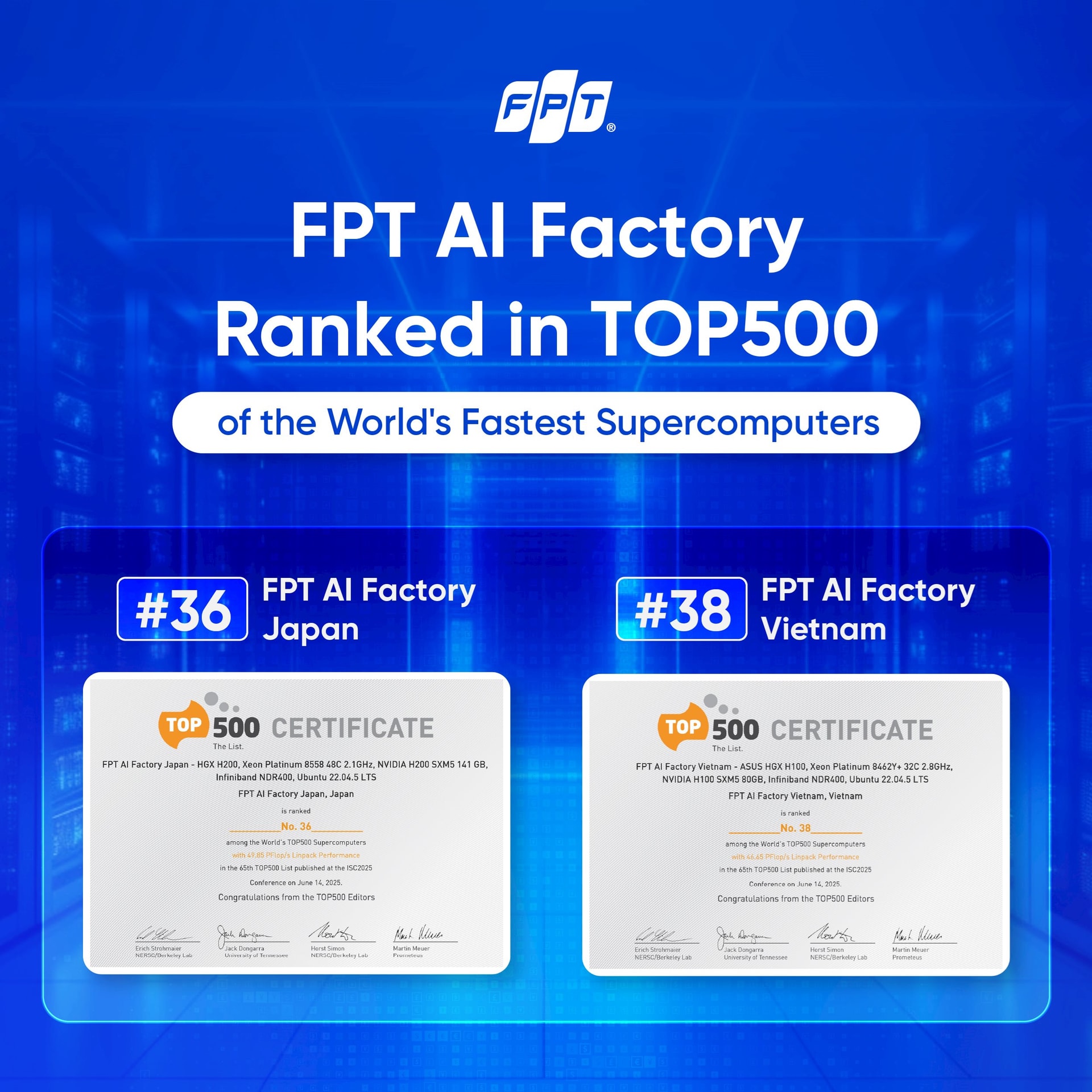FPT hé lộ tham vọng phát triển 3 nhà máy AI trên toàn cầu, đưa Việt Nam trở thành quốc gia dẫn đầu khu vực về hạ tầng tính toán AI- Ảnh 2.