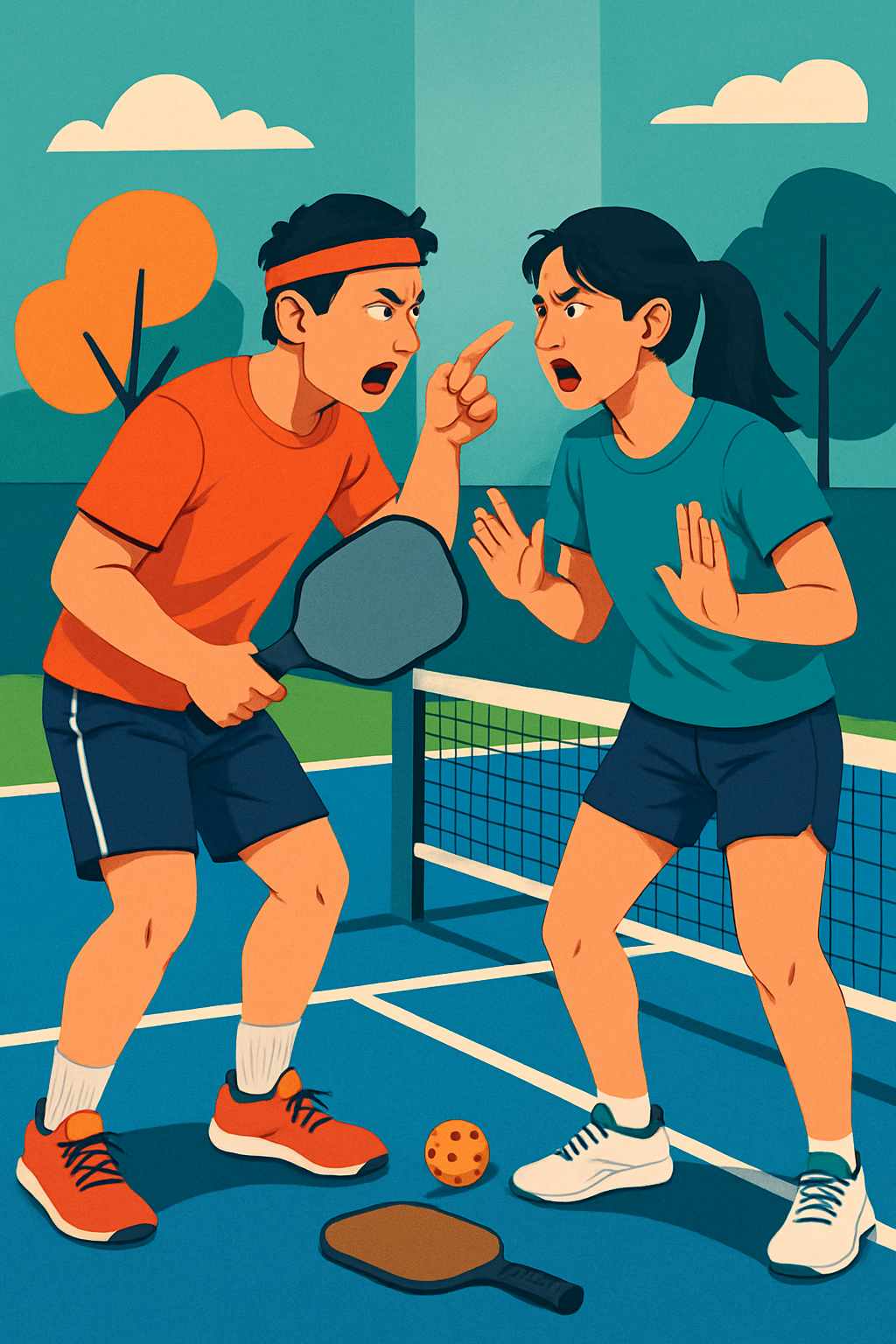 EQ thấp chơi pickleball, đừng hỏi sao bị block- Ảnh 1.