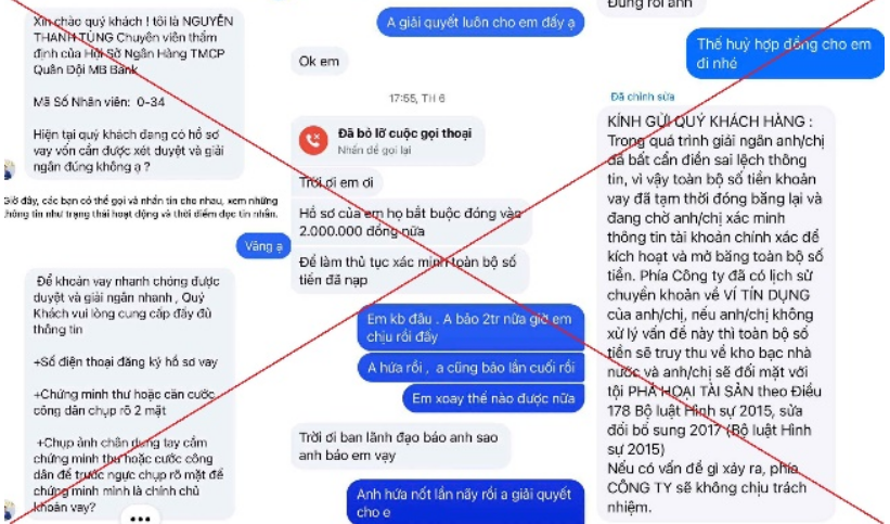 Sập ''bẫy'' vay tiền online: Đóng phí trước, mất trắng sau, danh bạ cũng ''bay'' - Ảnh 1.