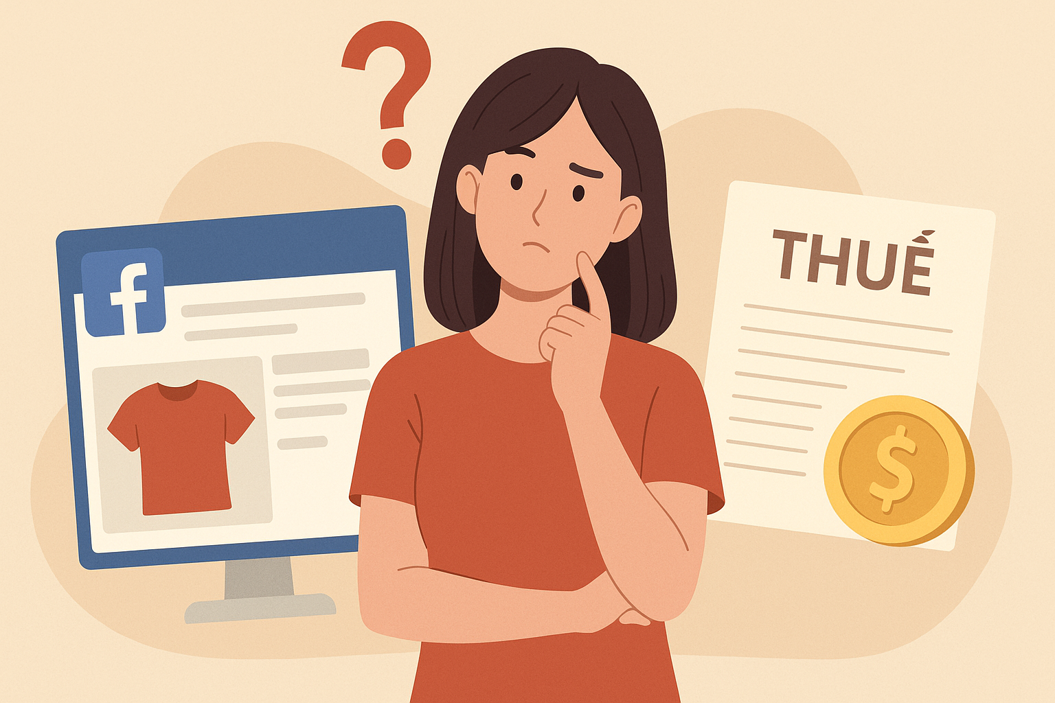 1 phút hỏi đáp thuế: Bán hàng trên Facebook thu nhập từ 100 triệu/năm: Phải nộp thuế, kê khai ra sao?- Ảnh 1.