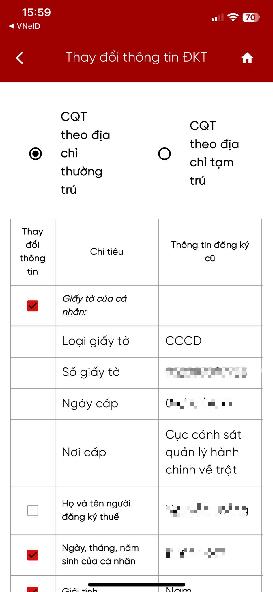 mã số thuế