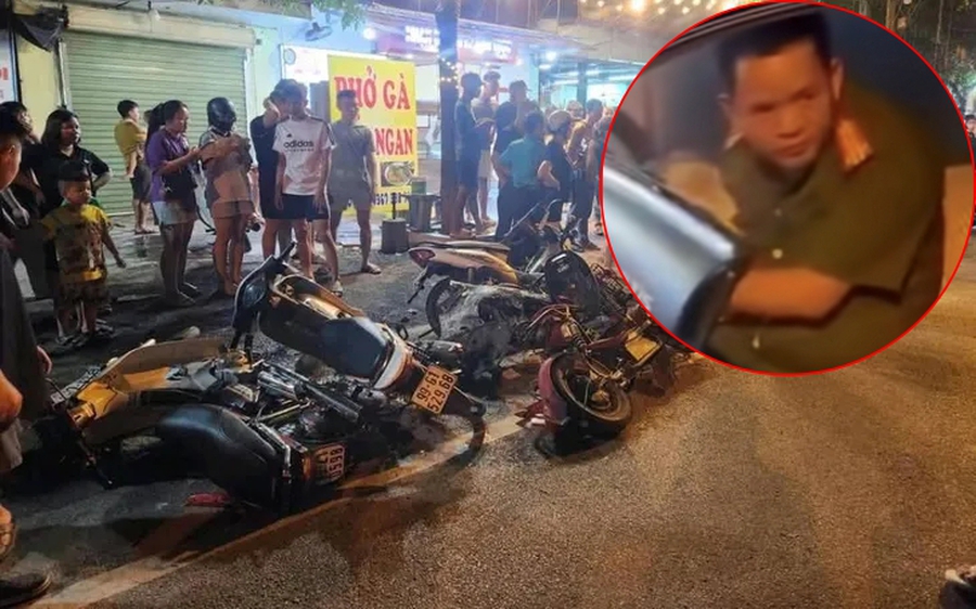 Nóng: Cách chức Trung tá công an say rượu gây tai nạn ở Bắc Ninh - Ảnh 1. Nóng: Cách chức Trung tá công an say rượu gây tai nạn ở Bắc Ninh - Ảnh 1.